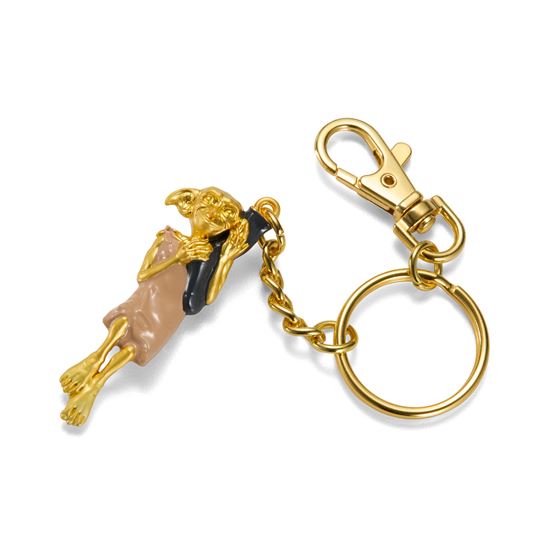 Harry Potter Dobby Key Chain Gold plated