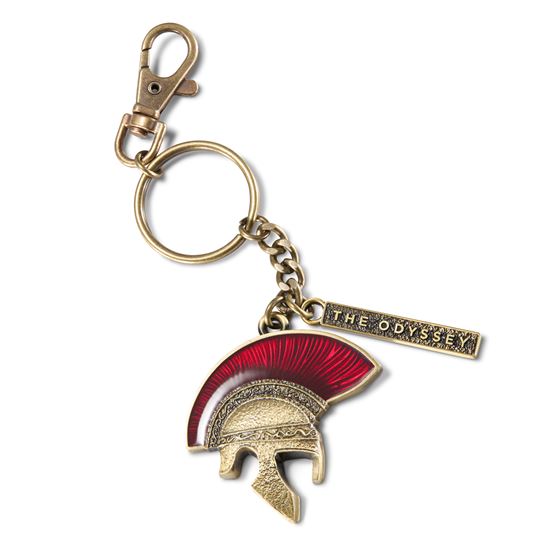 Odysseus Helmet Keychain